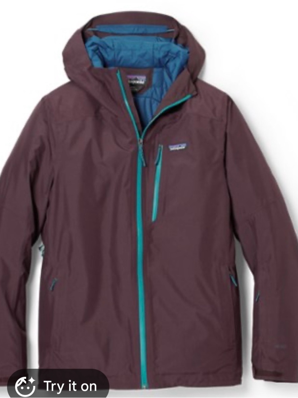 Patagonia Womens Powder Town Jacket, Waterproof, Hooded